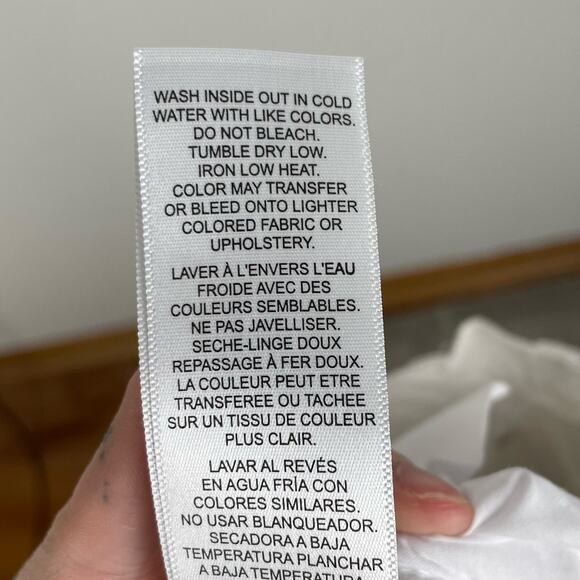 Frame Le Jane Crop Distressed Straight-Leg Jean 27 White Rumpled Blanc Destruct - Picture 13 of 15